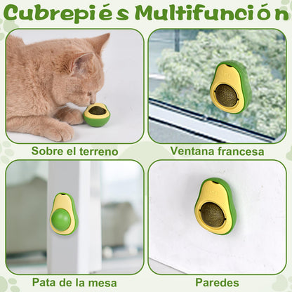 Catnip - Juguete bola hierva gatera interactivo ⚡