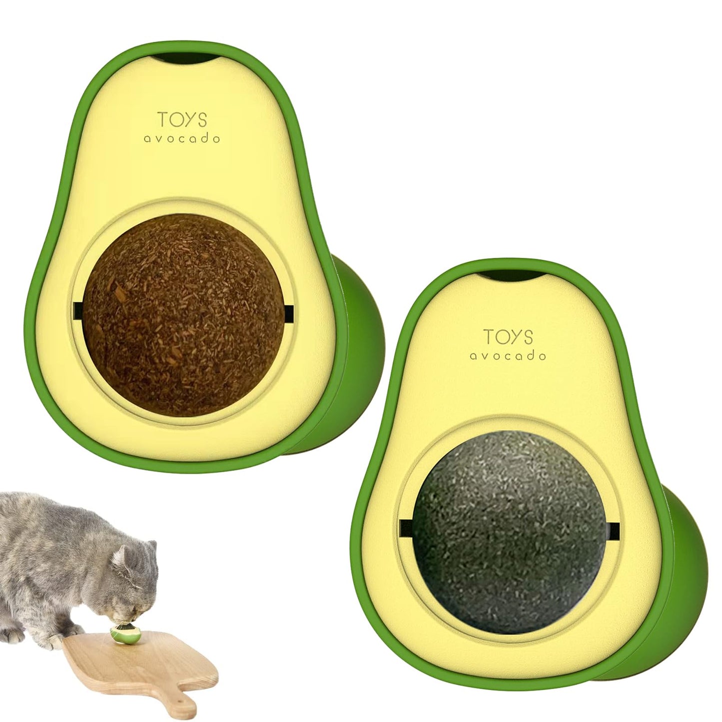 Catnip - Juguete bola hierva gatera interactivo ⚡