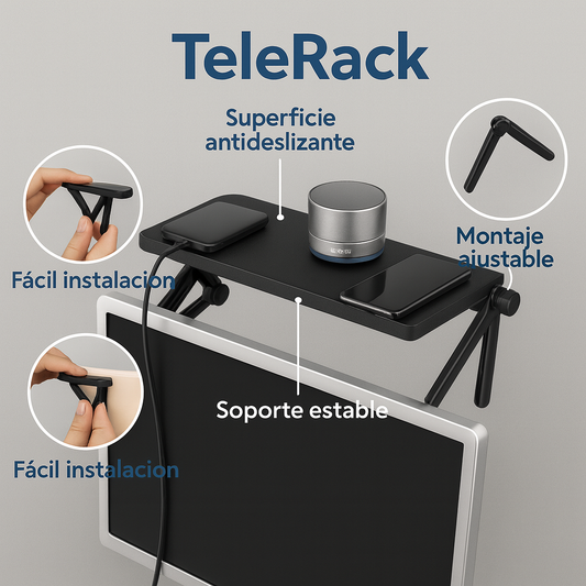 TeleRack - Soporte Ajustable Tvmodem