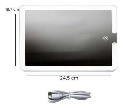 GlowKit - Cosmetiquera con espejo y luz led