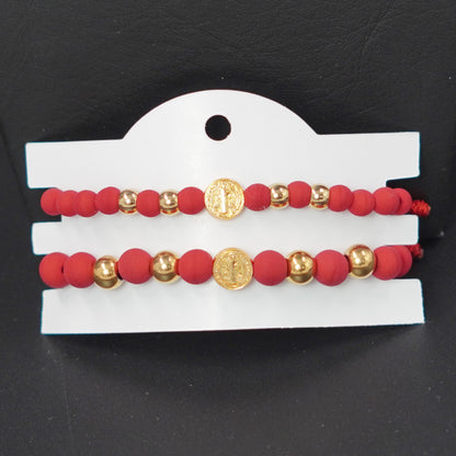 Set Protección & Amor – Pulseras San Benito